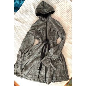 SALE Free People Lightweight Romantic Linen Coat